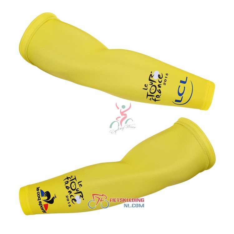 Armstukken Tour de France 2015 wit geel