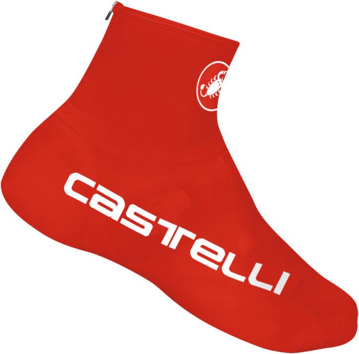 Tijdritoverschoenen Castelli 2014 rood